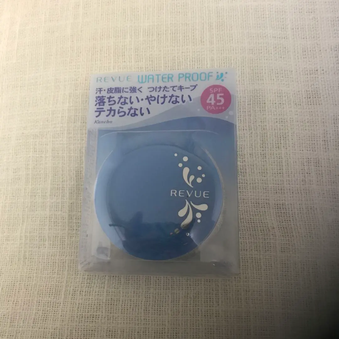 レヴュー ウォータープルーフパクト UV オークルB 2個セット レヴュー / ウォータープルーフ パクトUV (SPF45・PA+++)の
