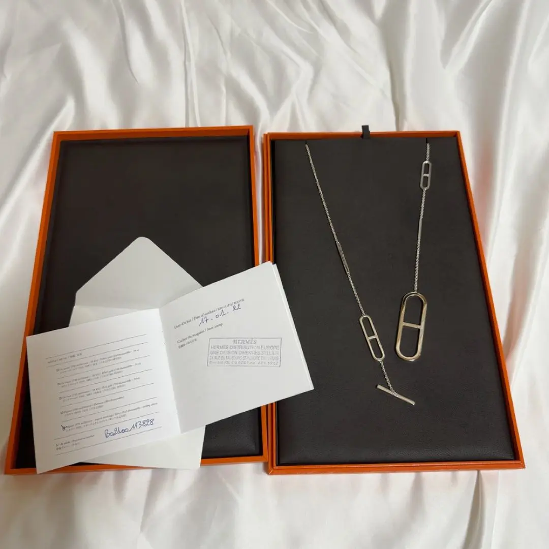 K*K様 エルメス　エバーシェーヌダンクル　シルバーネックレス HERMES エルメス《Chaine d'Ancre》シルバー ネックレス (HERMES