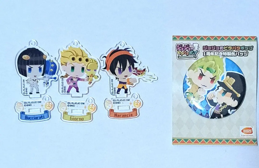 ジョジョピタ ジョジョの奇妙な冒険 ピタパタポップ 缶バッジ まとめ売り 激レア CANバッジ ジョジョのピタパタポップ | GOODS | TVアニメ