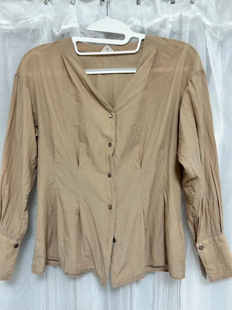 Thumbnail of IENA Beige Long Sleeve Shirt