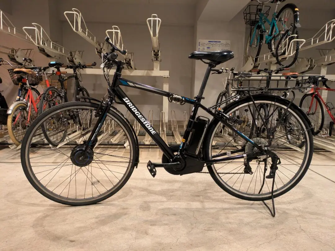 tb1e 電動自転車 ブリジストン クロスバイク 2020モデル E.Xブラック TB1e ブリヂストン(BRIDGESTONE) 電動クロスバイク 27インチ