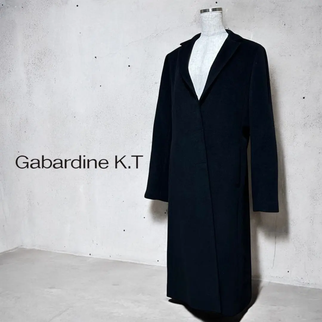 【新品】Gabardine K.T　コート　フォックスファー　レディース4048 新品】Gabardine K.Tコートフォックスファーレディース4048