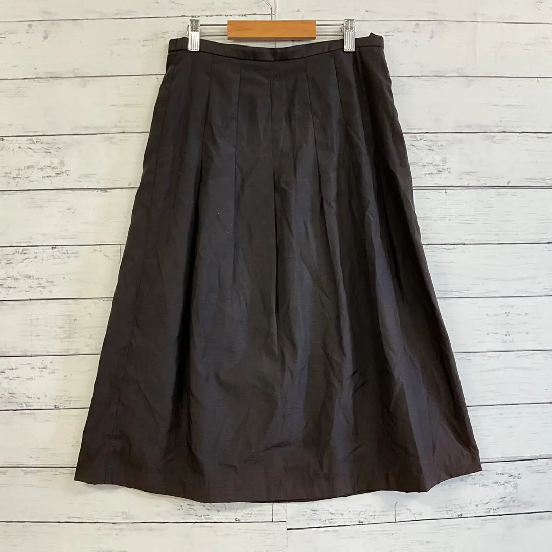 Thumbnail of SUMURILA Flare Skirt, Dark Brown, Autumn/Winter, Commuting, Elegant & Sophisticated