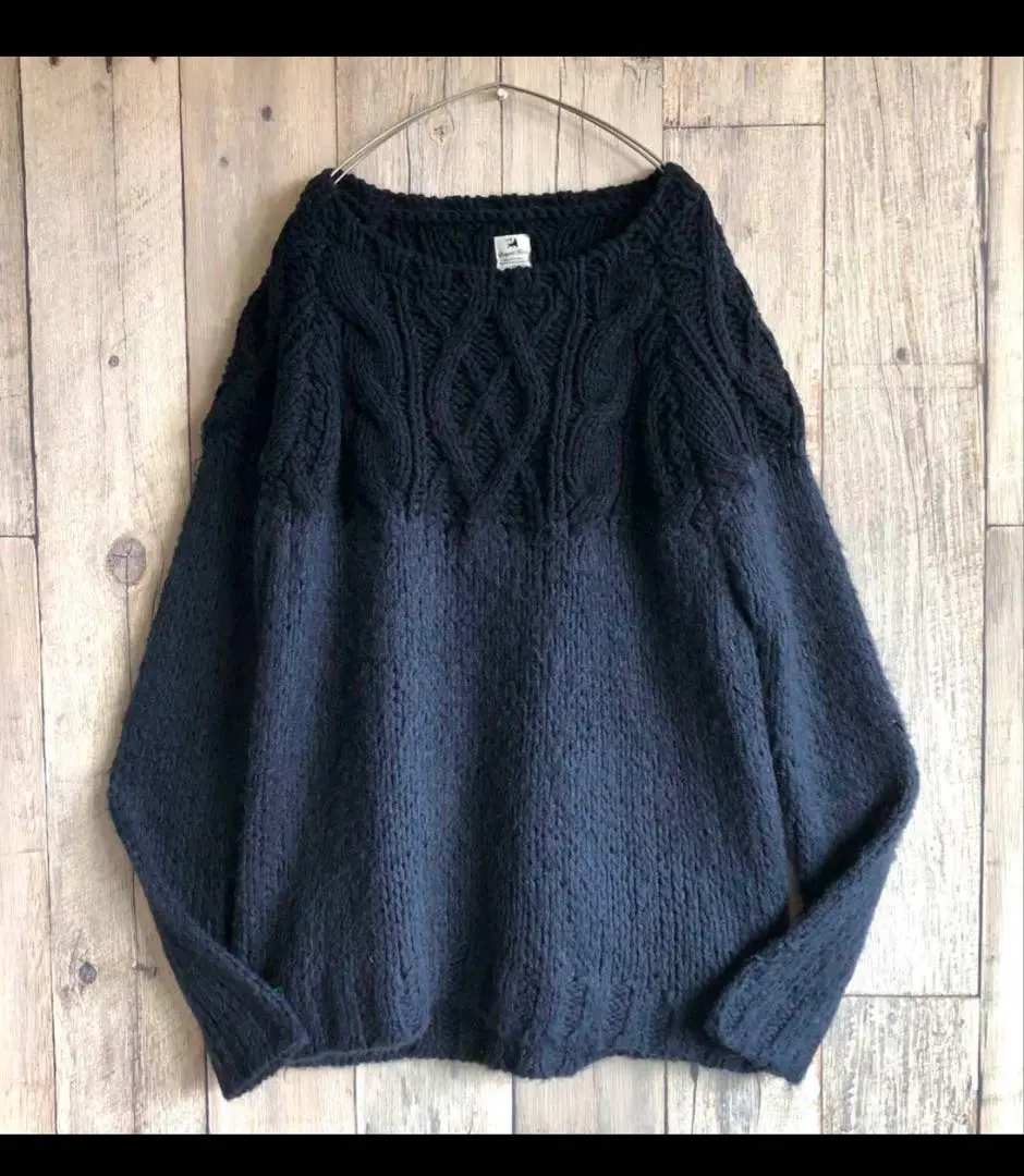 Sasquatchfabrix. 17aw エルボーパッチ　コマンドーニット Sasquatchfabrix. 17aw エルボーパッチ コマンドーニット - メルカリ