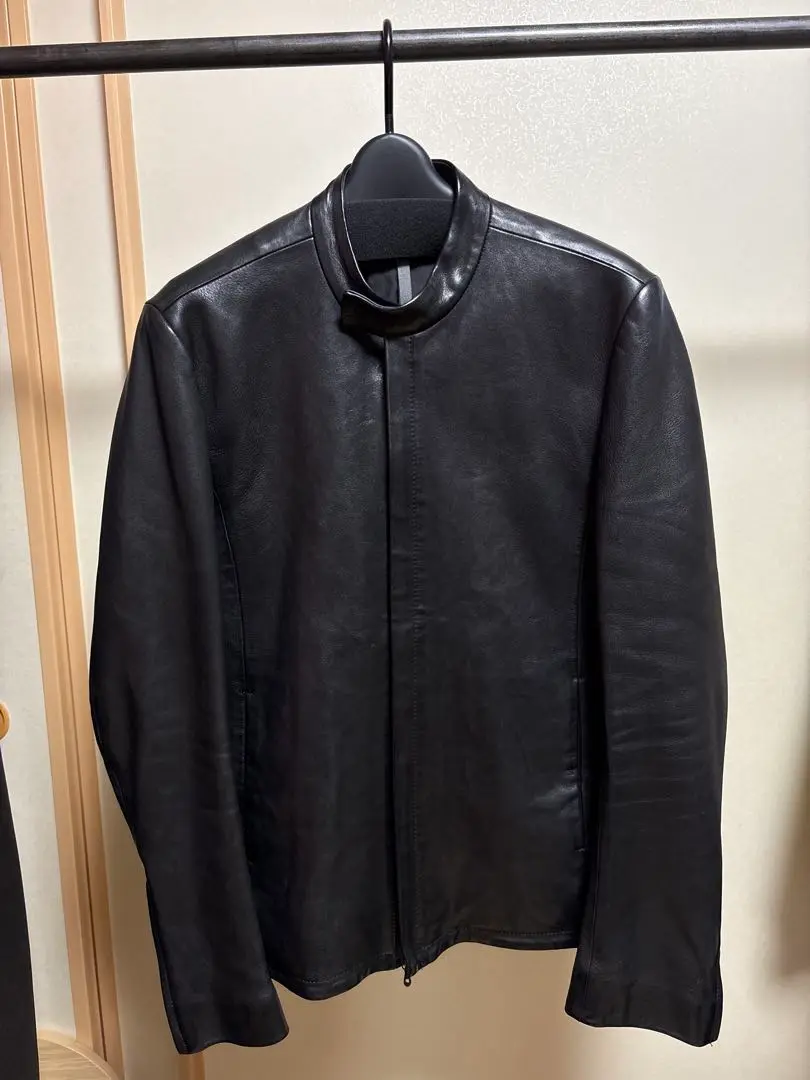 KAZUYUKI KUMAGAI ディアスキン シングル レザー ジャケット 1 FILLMORE 本革 ディアスキンダブルライダースジャケット メンズ