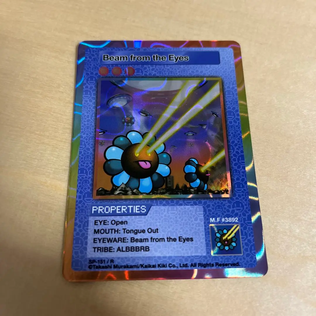 108フラワーズ 村上隆 目からビーム Beam from the Eyes 目からビーム Beam from the Eyes – TCG Gallery