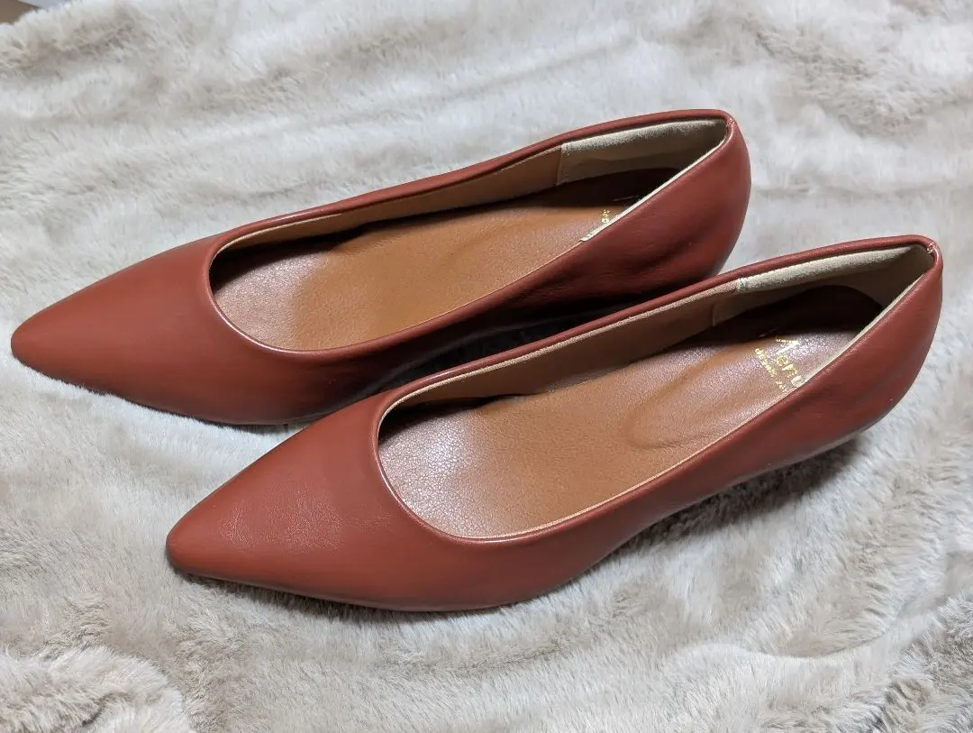 Thumbnail of New 【menue】 Pumps Autumn Colors ◆ Brown 24.5cm