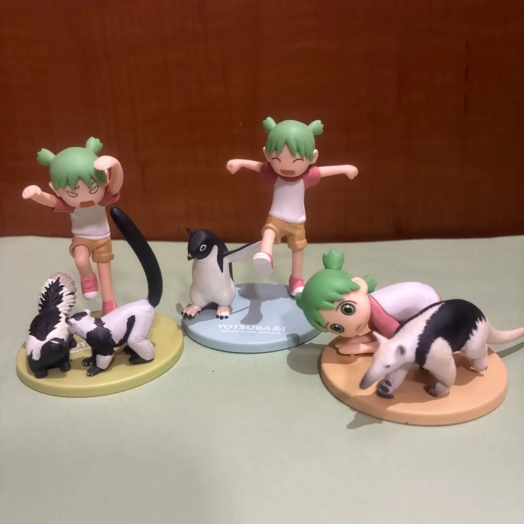 よつばとしろくろのどうぶつ 海洋堂カプセルQ　5種セット よつばとしろくろのどうぶつ 海洋堂カプセルQ 7種セット