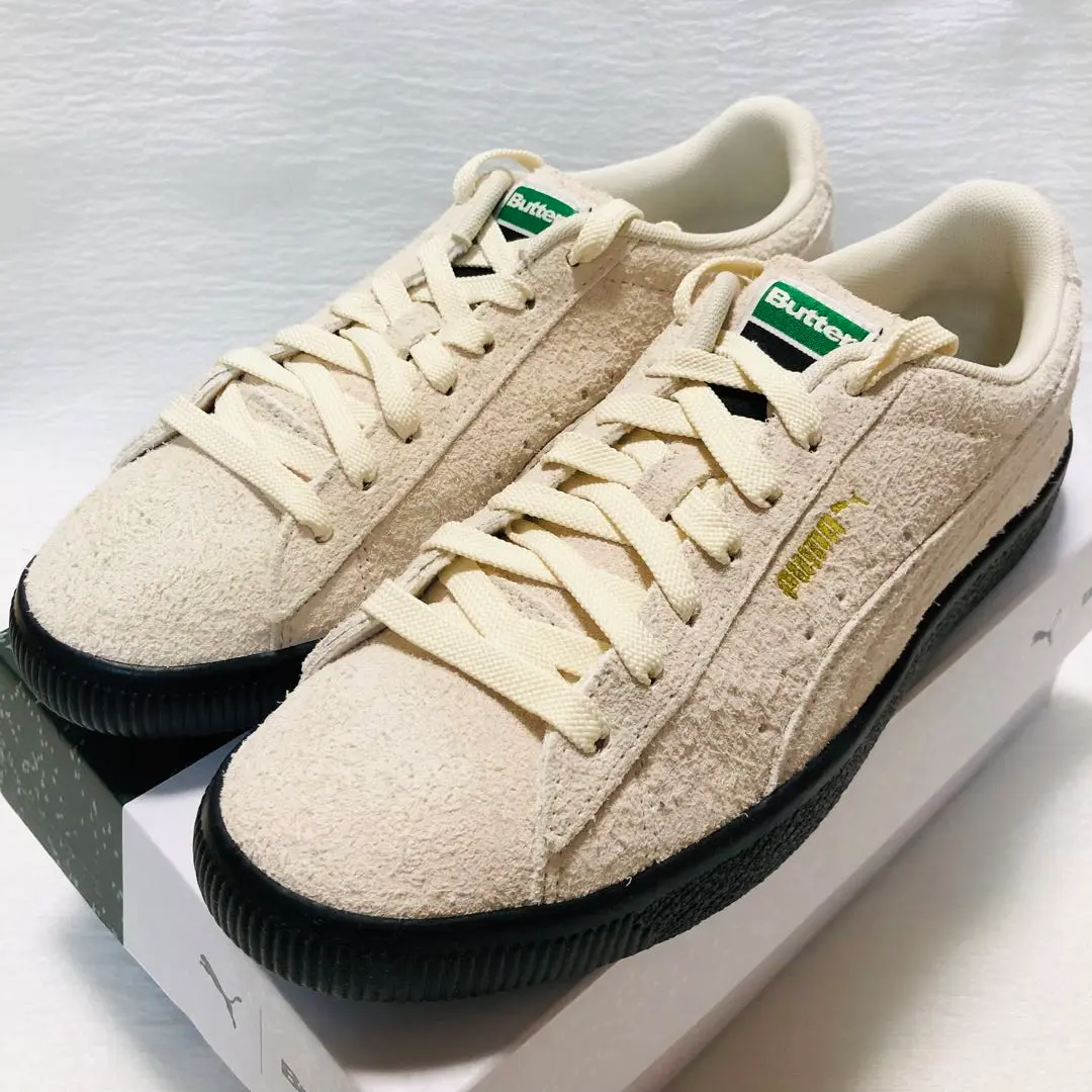【値下げ中】新品未使用　プーマ バターグッズ コラボ スウェード PUMA Suede Classic Butter Goods PUMA BLACKPU（プーマ