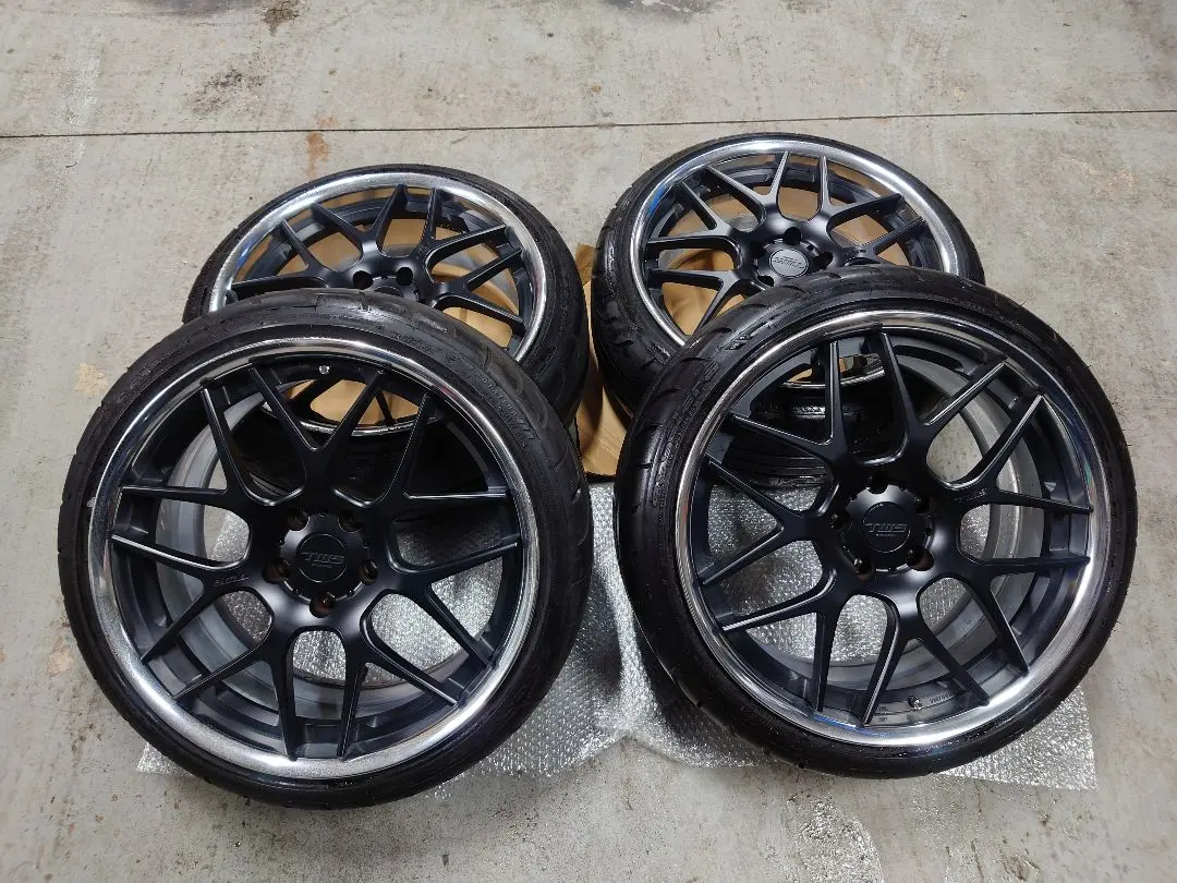 TWS 118F エグゼ 22インチ コンケイブ マットブラック ゲレンデ