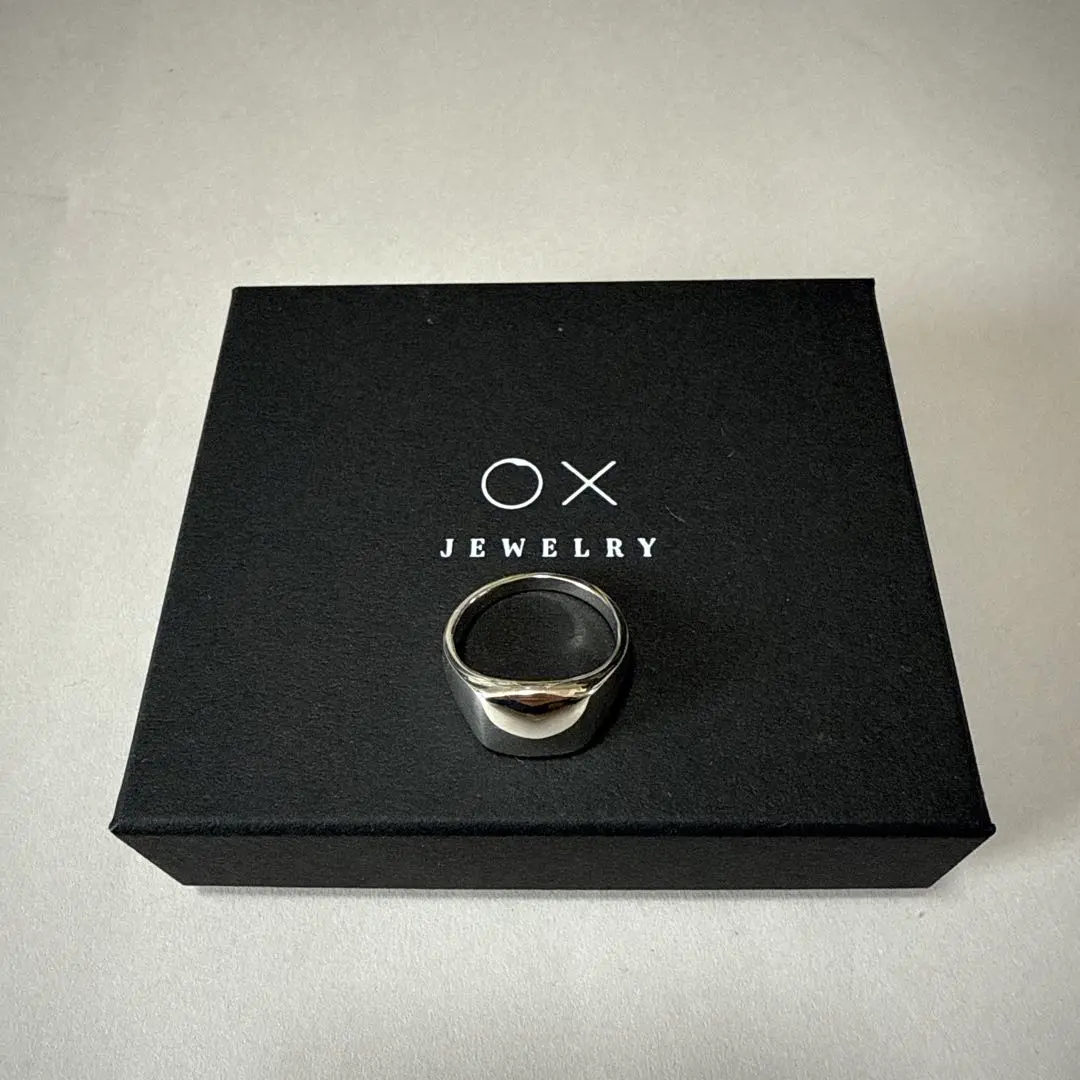 OX JEWELRY Silver Curve Ring ピンキーリング　11号 OX JEWELRY Silver Curve Ring ピンキーリング 11号