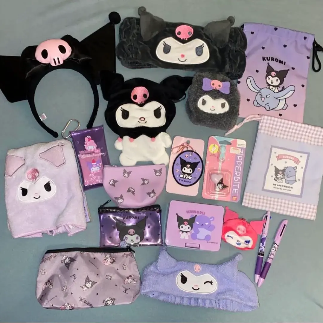 Thumbnail of Kuromi Goods Set: Headband, pouch, etc.