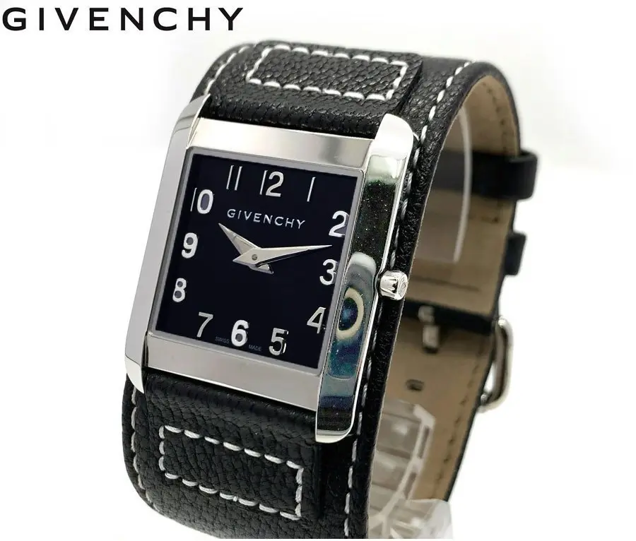 正規品 GIVENCHY ジバンシー スイス製 腕時計 ローマン ミレジム GIVENCHY - GIVENCHY 腕時計 ローマン シルバー スイス製の通販