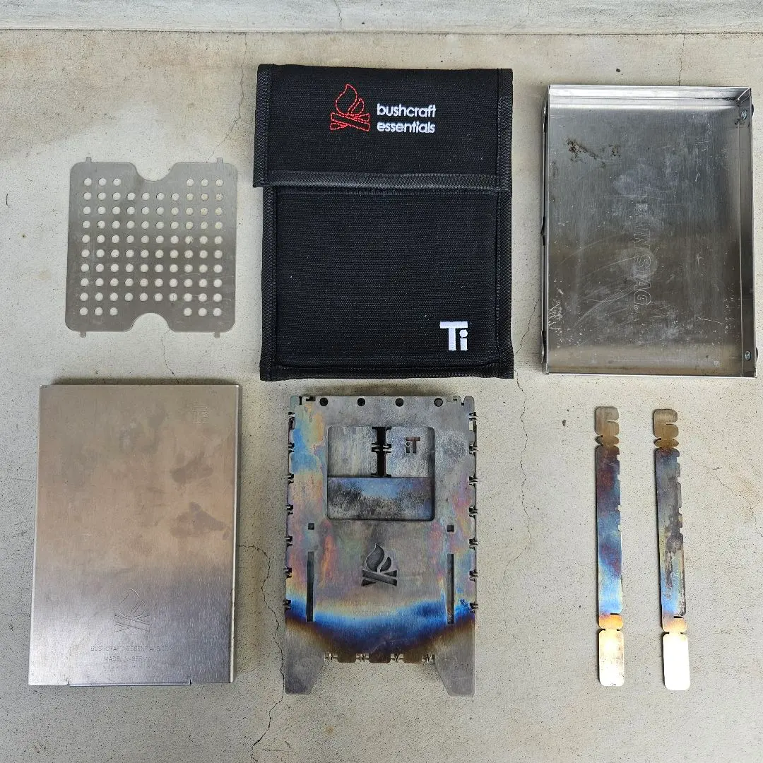 ブッシュボックス XL ステンレス　元箱有　収納袋有　取説有　おまけ付 Amazon | Bushcraft Essentials アウトドアクッカー ブッシュ