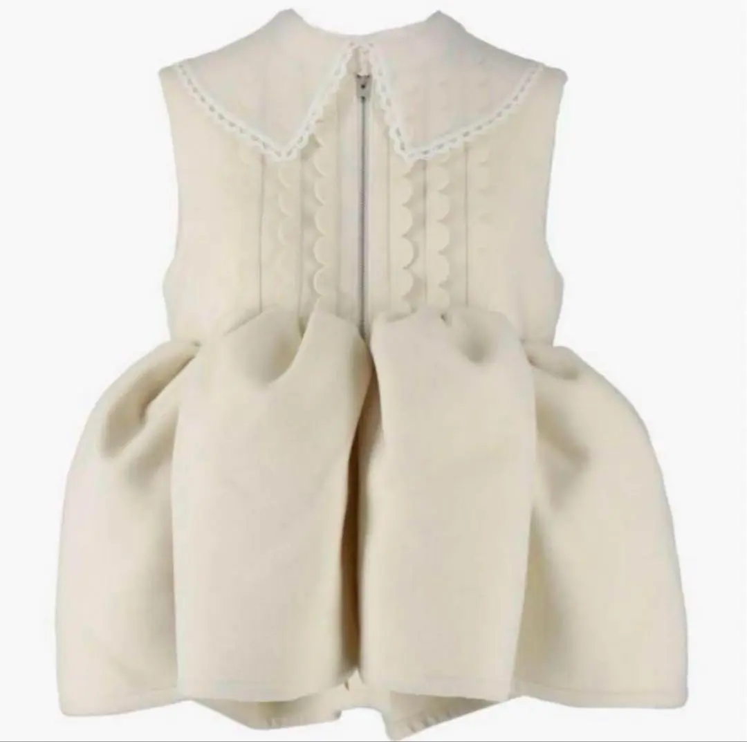 bibiy ANGIE SLEEVELESS JACKET white 未使用品 2025年最新】bibiy. angie sleeveless jacketの人気アイテム