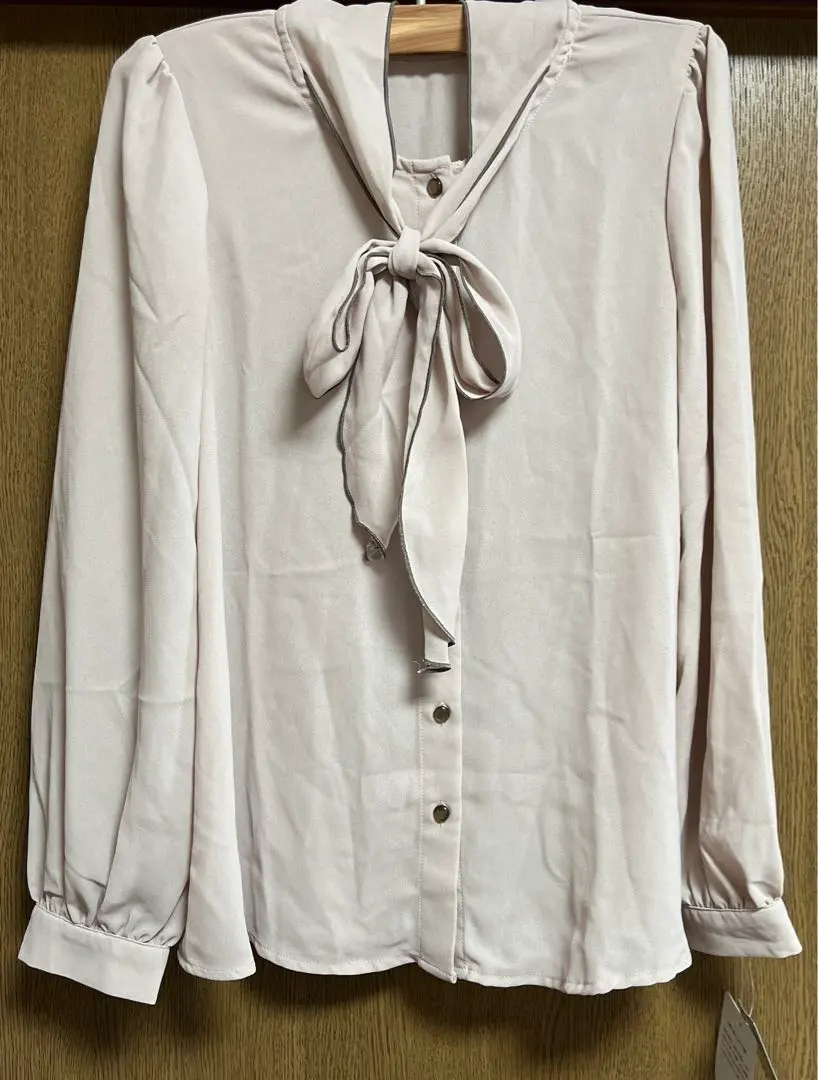 Thumbnail of Blouse, shirt, pink beige, Shimamura