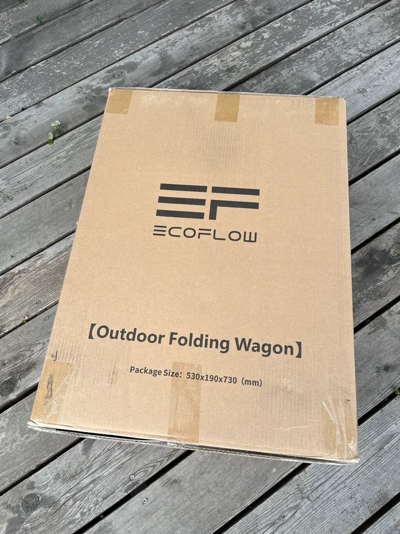 新品未開封　EcoFlow エコフロー　キャリーカート EcoFlow キャンプ用カート アウトドア ワゴン キャンプカート