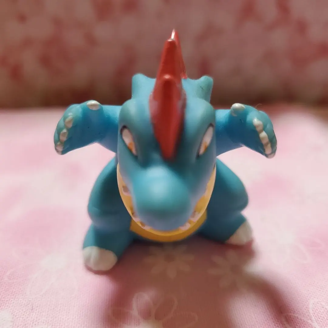 Thumbnail of L's 12: Pokemon Kids Finger Puppet Soft Vinyl Figure - Feraligatr - Pocket Monsters