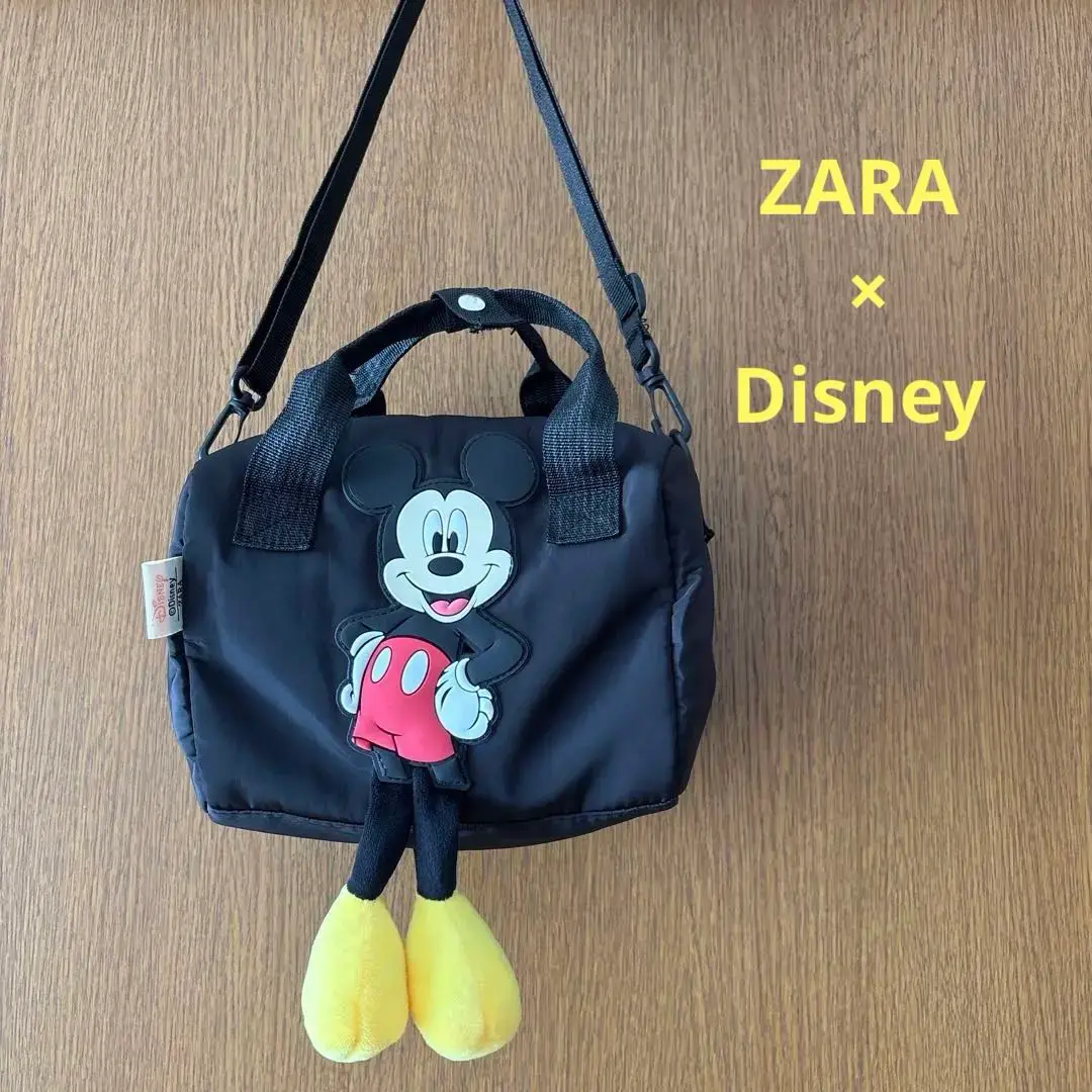 2025年最新】ZARAミッキーショルダーバッグの人気アイテム
