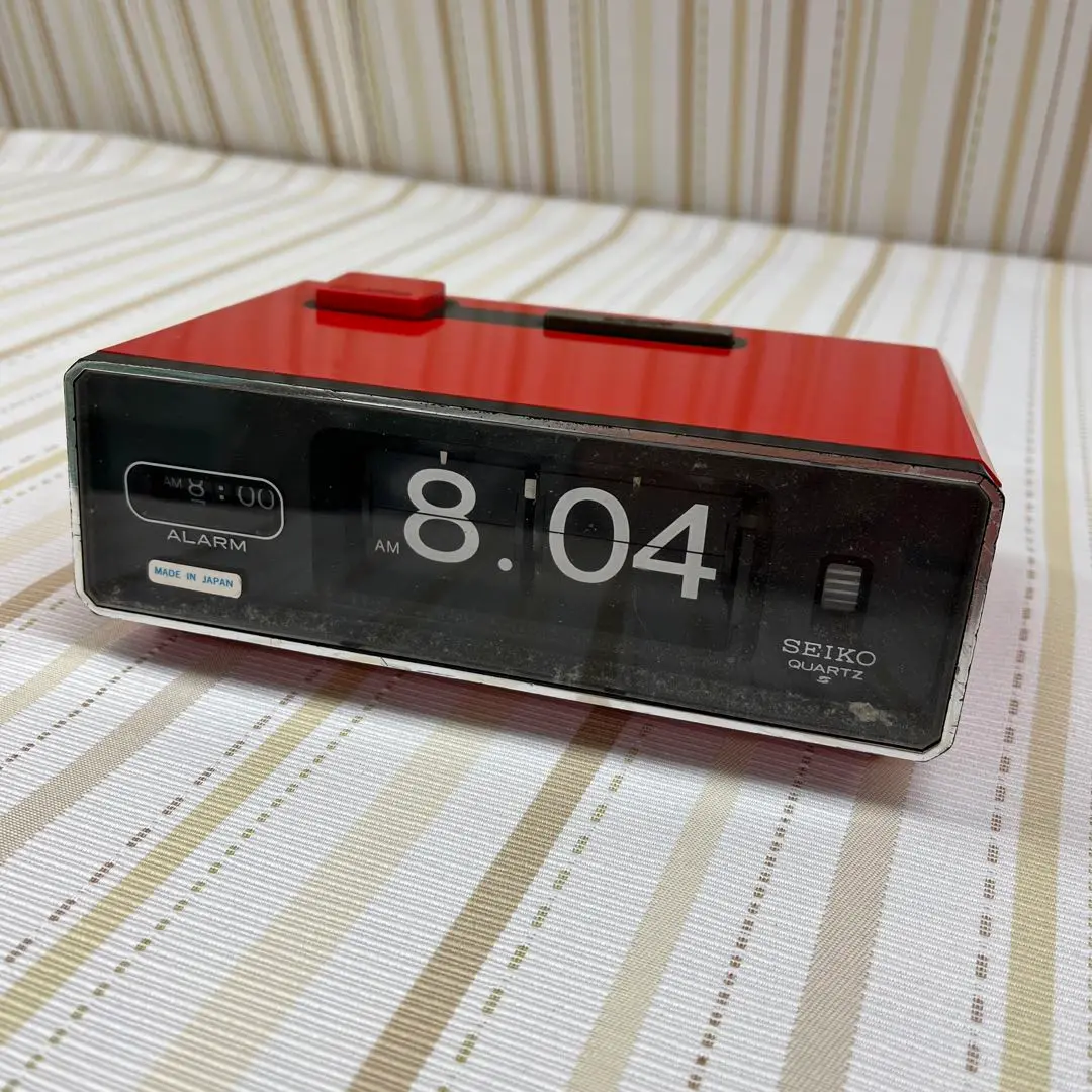 SEIKO クオーツアラーム QN 424R 動作品 昭和レトロ SEIKO クオーツアラーム QN 424R 動作品 昭和レトロ