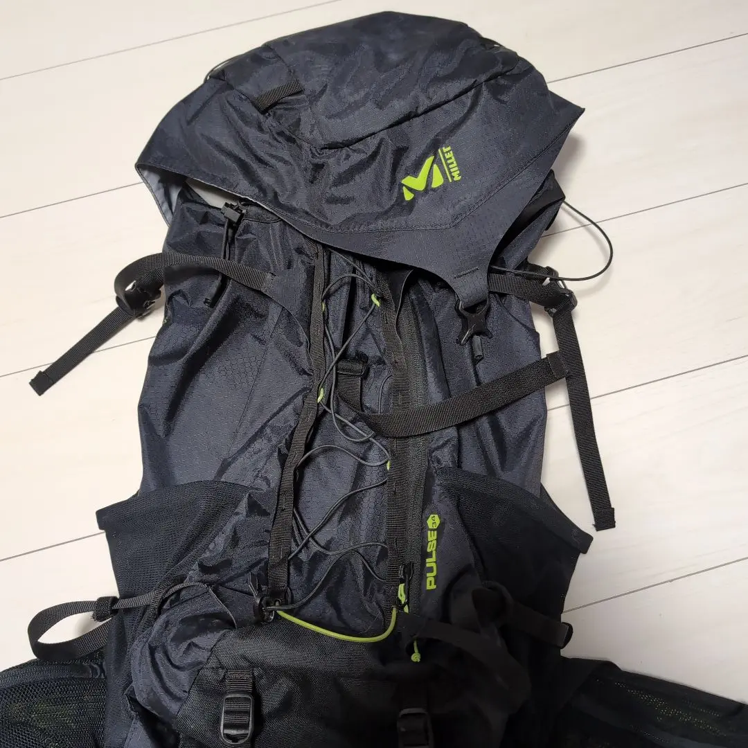 ▲MILLETミレー 軽量 小型 行動バックパック PULSEパルス 16 ブラック/イエローグリーン ほぼ未使用!!!▲ 2025年最新】ミレー millet pulseの人気アイテム - メルカリ