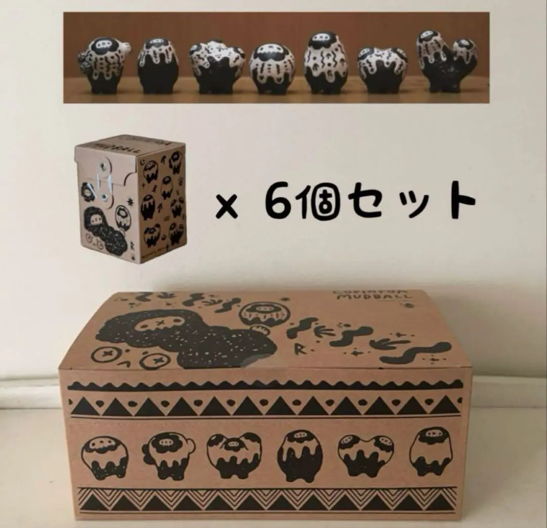 羅本製所 Copiapoa Mudball フィギュア 3 個セット 新品未開封 三個セット 新品未開封 羅本製所 Copiapoa Mudball フィギュア