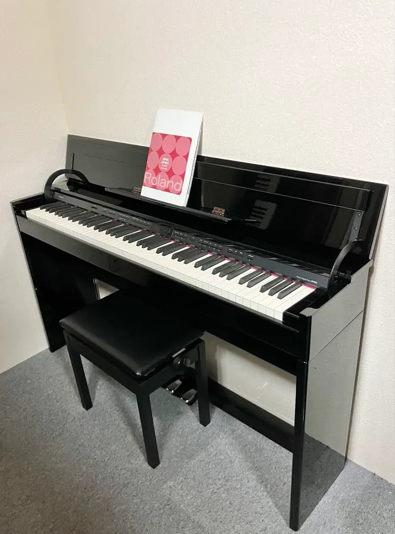Roland DP90S-PW 中古 電子ピアノ 2012年製 椅子付き ホワイト