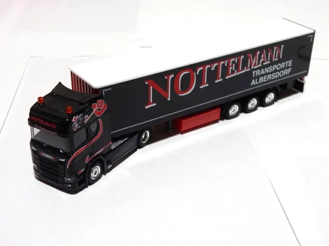 1/87 ヘルパ　スカニア　S cs v8　コンテナトレーラー 　hanjin 1/87 ヘルパ スカニア S cs v8 コンテナトレーラー hanjin