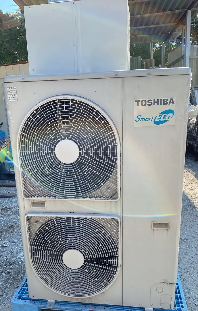 東芝 パッケージエアコン 室外機 室内機ｘ2 リモコンセット TA2129 東芝 パッケージエアコン 室外機 室内機x2 リモコンセット