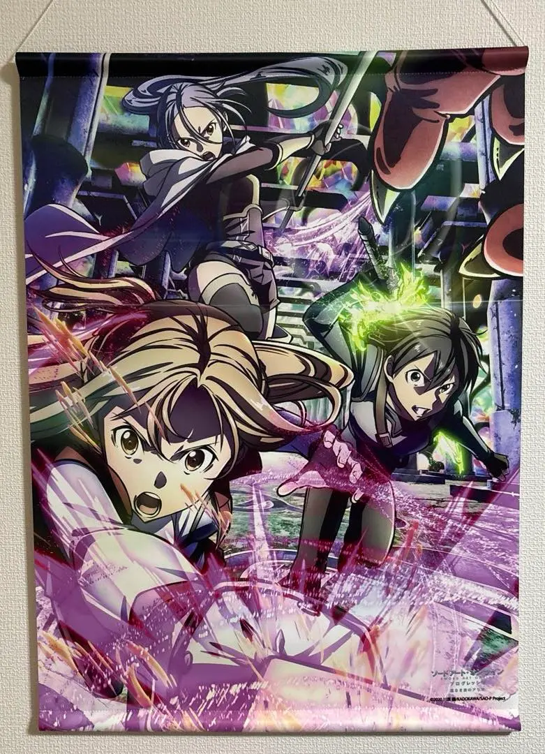 SAO プログレッシブ 星なき夜のアリア B2タペストリー B 映画館グッズ 2025年最新】劇場版 ソードアート・オンライン -プログレッシブ