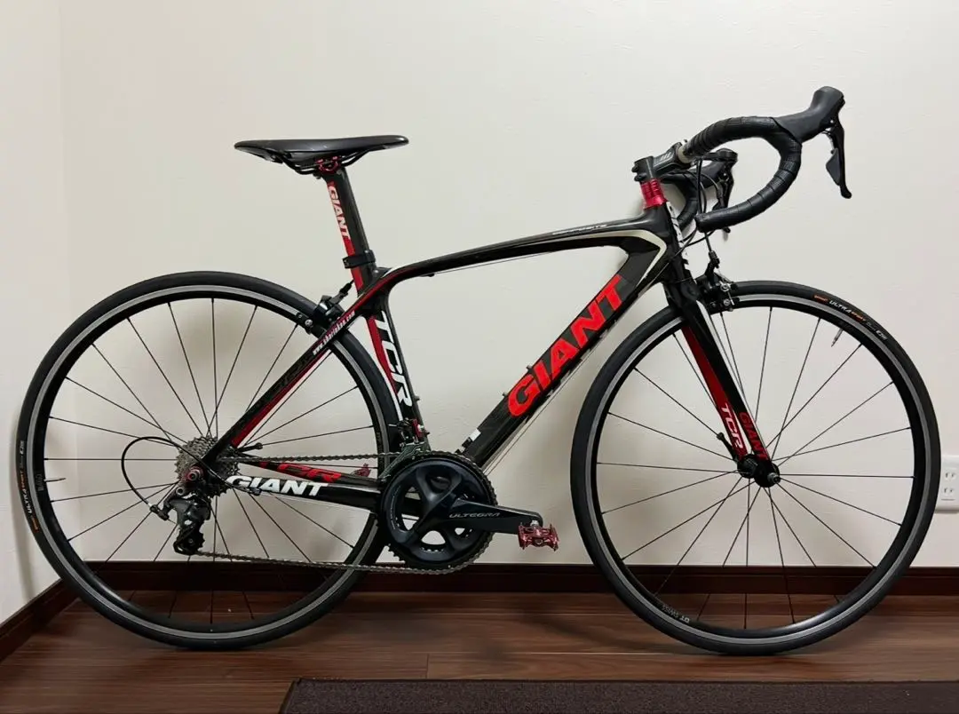 GIANT TCR COMPOSITE C ZERO & GARMINサイコン等 GIANT 「ジャイアント」 TCR COMPOSITE C ZERO 2005年年モデル