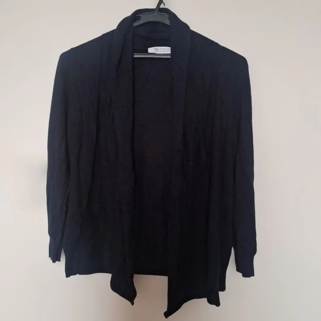 Thumbnail of BEAUTY&YOUTH Navy Cardigan Bolero Gown Long Sleeve