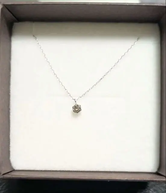 Thumbnail of PLUSTER K10 Diamond Necklace 0.08ct