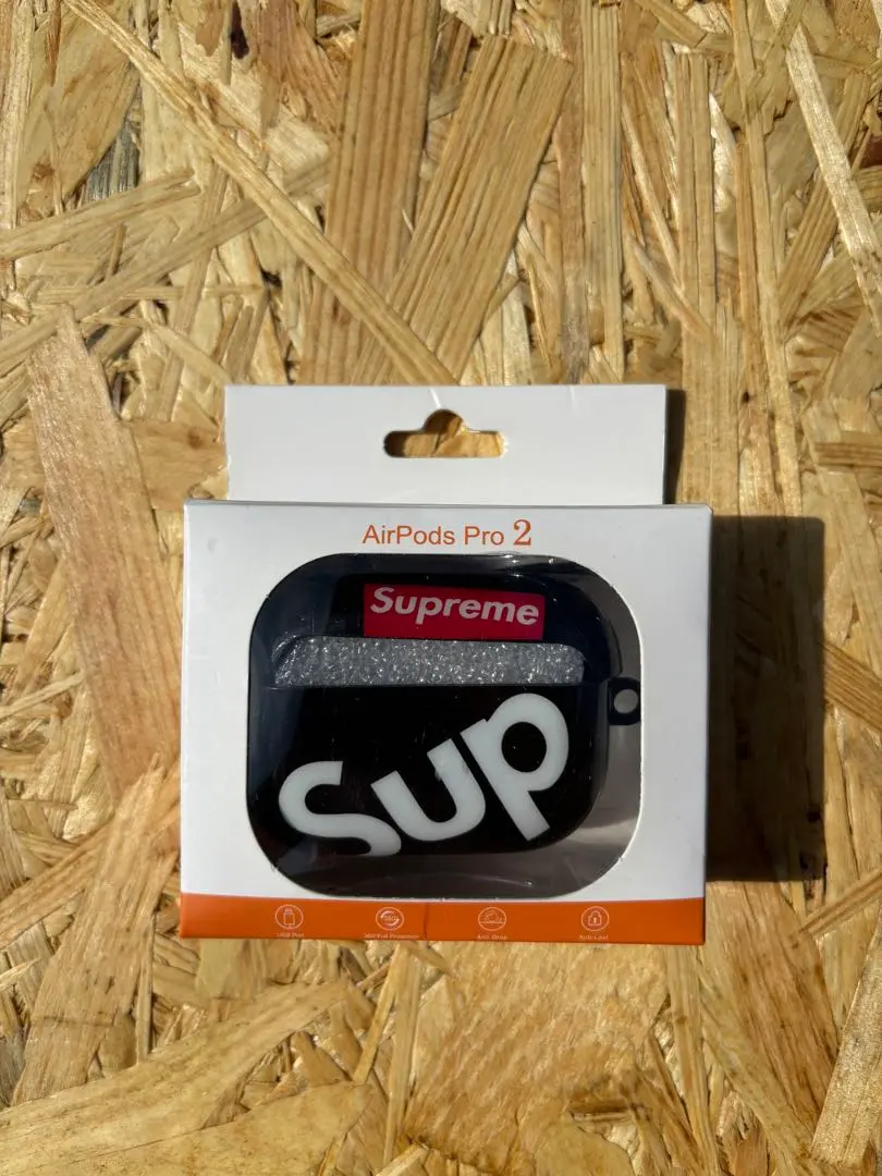 Supreme - Supreme  Denim Airpodspro Case 黒 Supreme Fat Tip Jacquard Denim AirPod Case (SS22) - $38