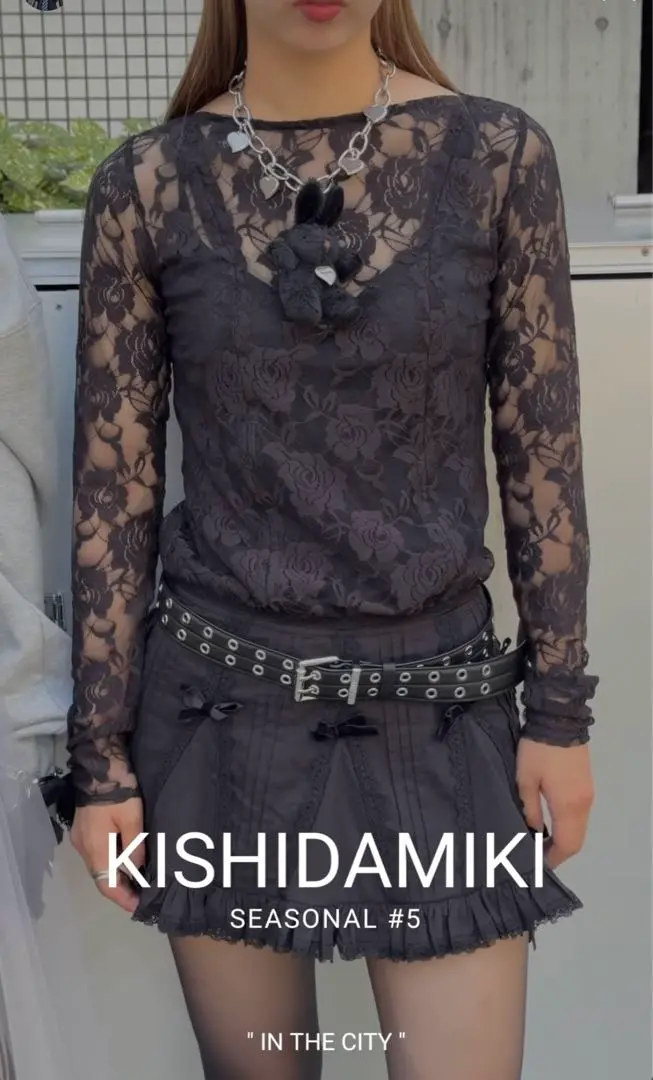 KISHIDAMIKI】fur cropped top – ONENESS ONLINE STORE