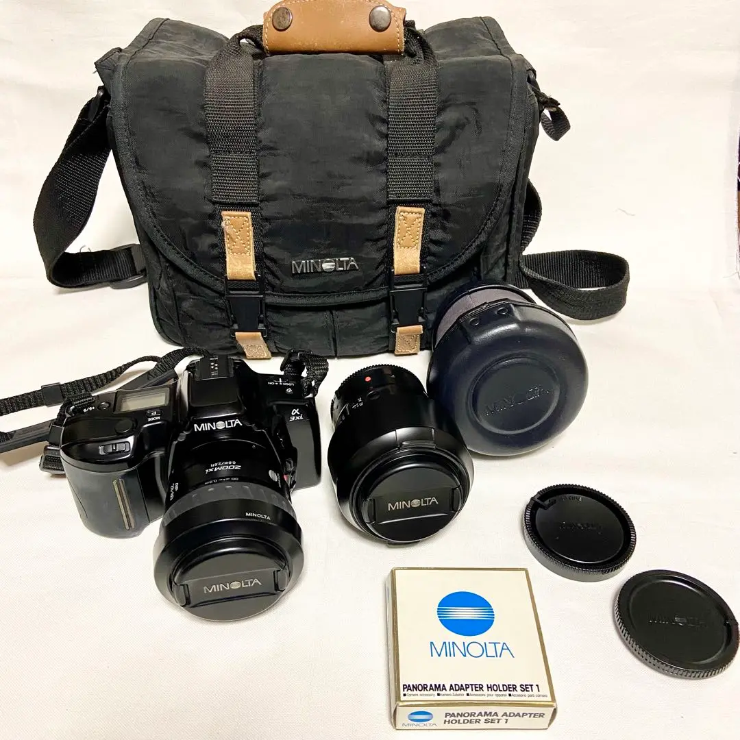 MINOLTA α3xi panorama Good condition Minolta α3xi Panorama film SLR set Operation