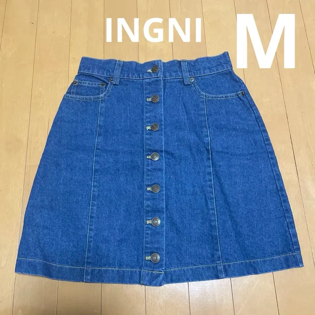Thumbnail of Good condition: INGNI tight denim skirt, size M
