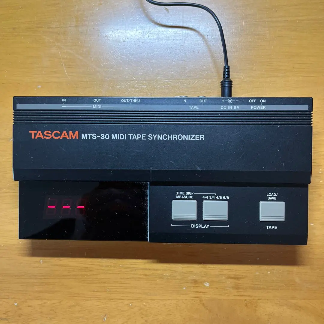 TASCAM MTS-30 MIDIテープシンクロナイザー（ジャンク） TASCAMタスカムMTS-30 MIDIテープシンクロナイザー - メルカリ