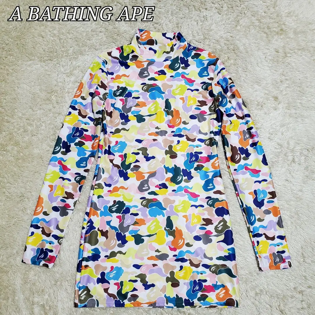 A BATHING APE ミニワンピース A BATHING APE - 《125》A BATHING APE ワンピースの通販 by