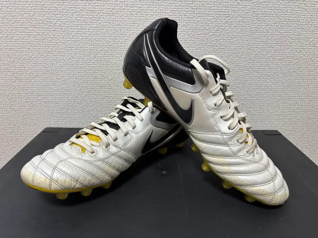 ナイキ サッカースパイクスーパーリゲラII HG-E AF(ホワイト×ゴールド) NIKE ナイキ スーパー リゲラ II HG-E AF(シルバー×ゴールド