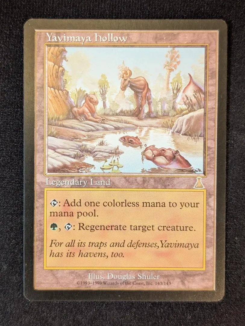 MTG ヤヴィマヤのうろ穴 日本語 UDS