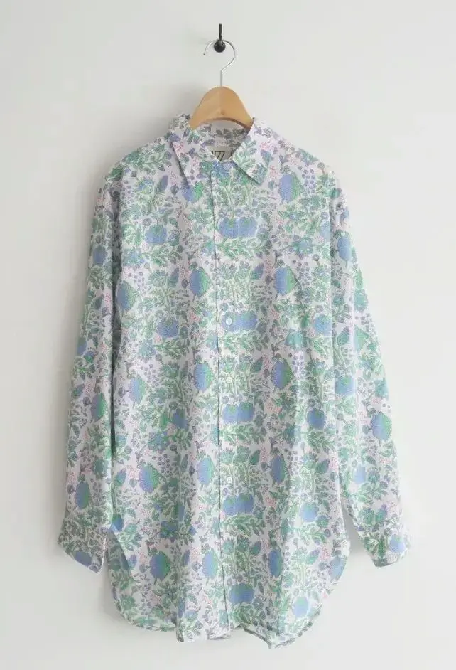 SZ blockprints ♥︎ ペイズリーブラウス（Sサイズ） SZ Blockprints｜エスゼット ブロックプリントのブラウス