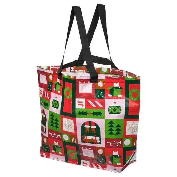 Thumbnail of IKEA VINTERFINT Christmas Pattern Shopping Bag