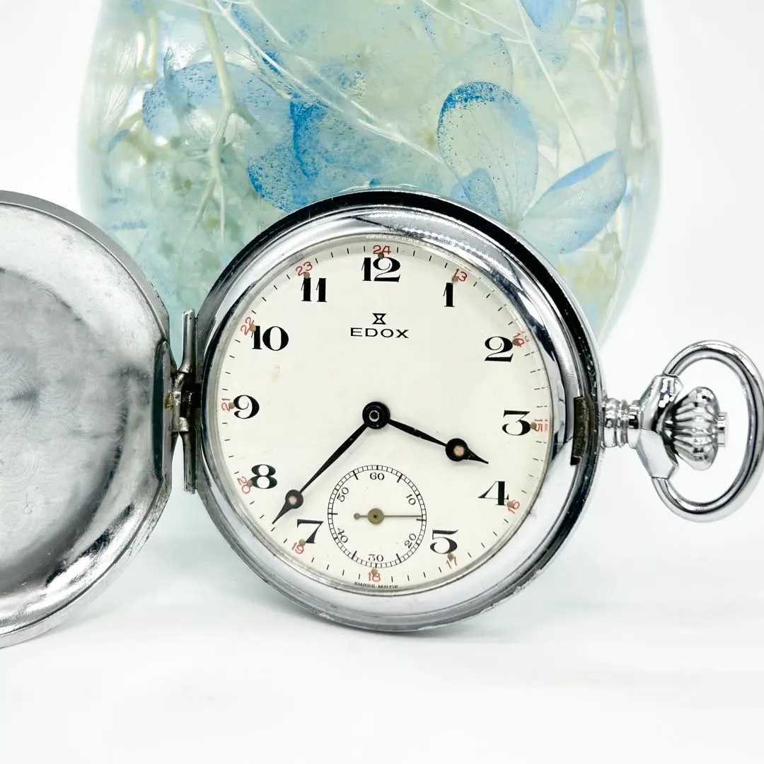 EDOX 懐中時計　手巻き　HATTO 2025年最新】edox 懐中時計の人気アイテム - メルカリ