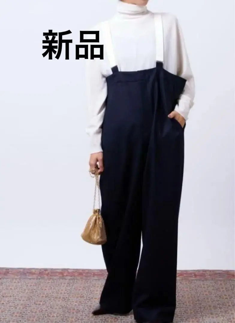 IENA LA BOUCLE フラノオーバーパンツ 今季新作 追加》IENA LA BOUCLE デニムペグトップパンツ2（デニムパンツ
