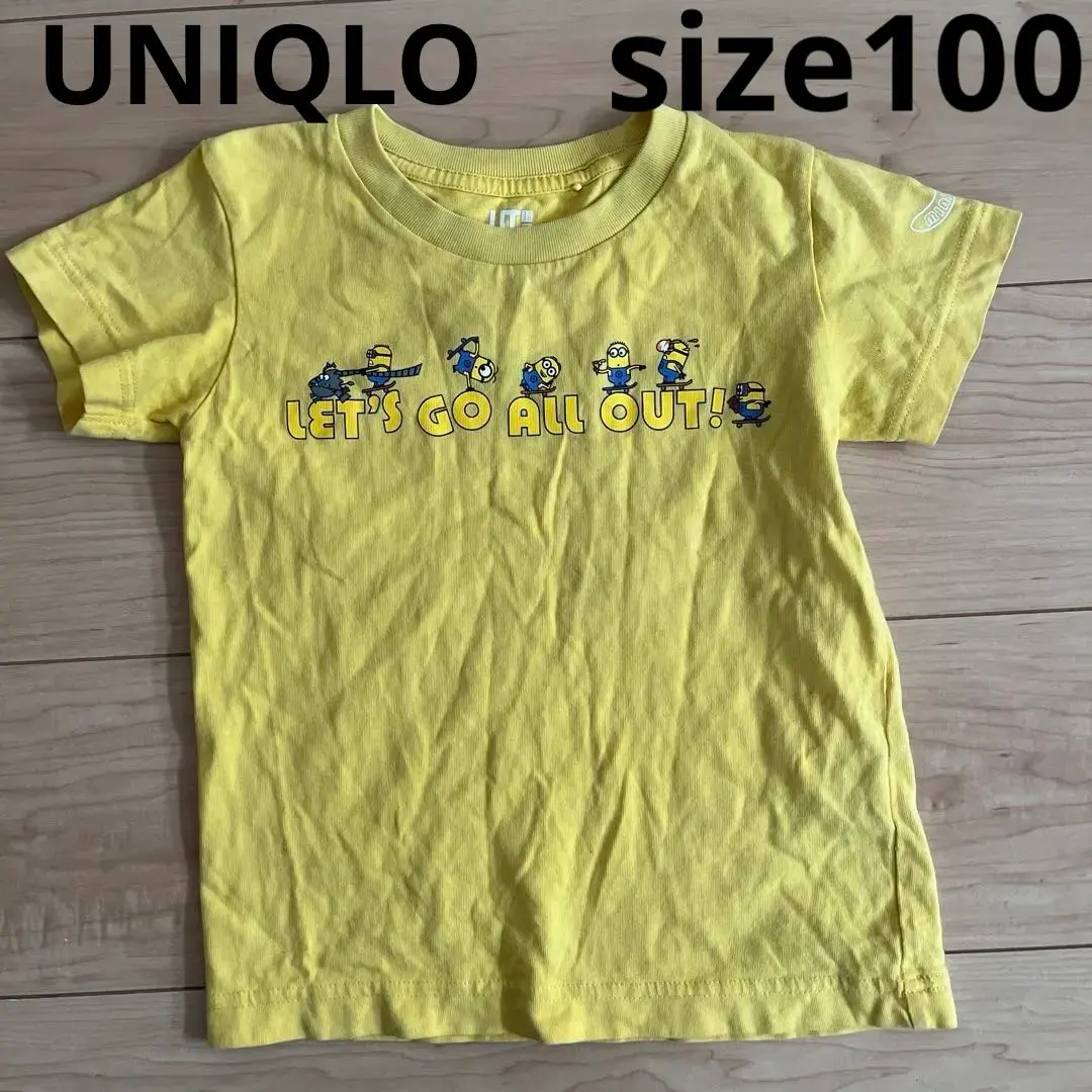 Thumbnail of Uniqlo UT short-sleeved shirt kids Minions 100
