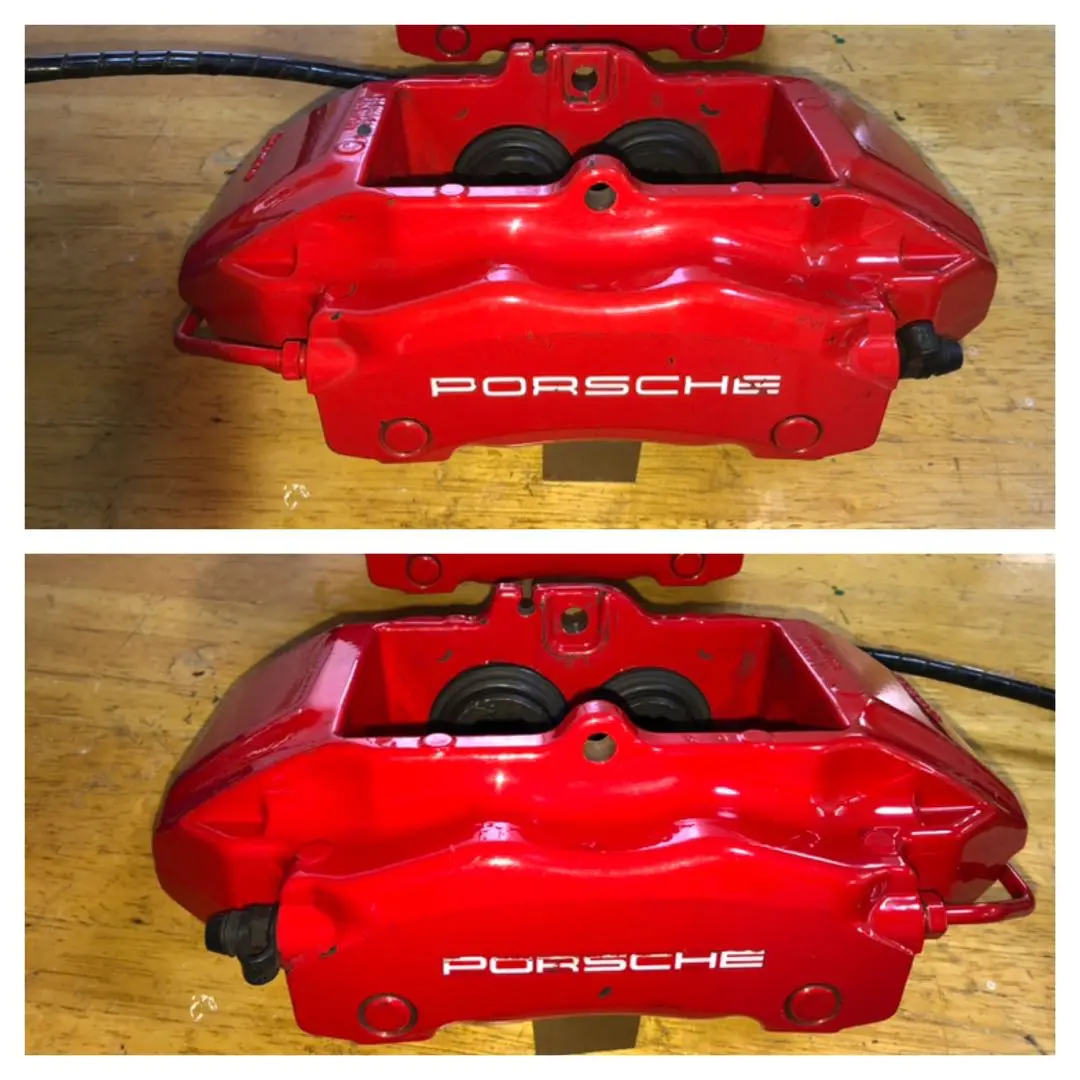 Porsche PSCBキャリパー 4輪セット プロジェクトμキャリパー FORGED SPORTS CALIPER 4Pistonsx4Pads