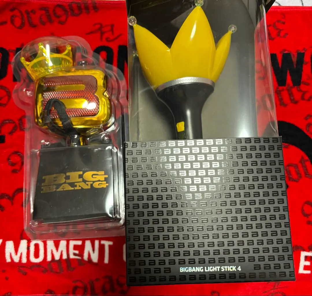 【未使用】BIGBANG LIGHT STICK 4 ブラック BIGBANG ペンライト Ver.4 ビッグバン ブラック 韓国 正規 応援棒