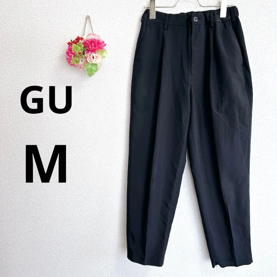Thumbnail of a5756 GU Men's Slacks Spring/Summer Elastic Waist Vintage M