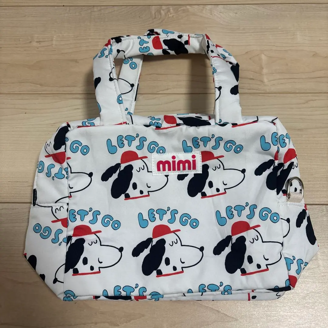 お値下げ　美品　mimi フリフリツイードトートバッグ mimi